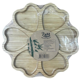 BALSA KALPLİ OYMALI SUNUM 25X25X1.8 CM