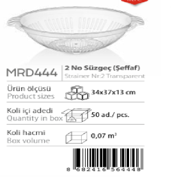MERDEN BELLA 2 NO SÜZGEÇ