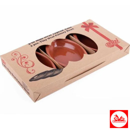 ELİZİ EL-313 3 LÜ MİNİ TOPRAK KASE