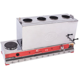 KAPLANLI 70 LİK ÇAY KAZANI PLEYTLİ