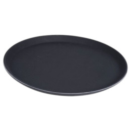 TRİA 40 CM FİBERGLASS YUVARLAK KAYMAZ TEPSİ