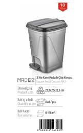 MERDEM 10 LT PEDALLI ÇÖP