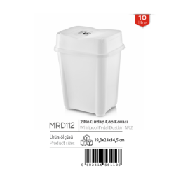 MERDEM 2 NO GİRDAP ÇÖP 10 LT