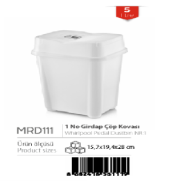 MERDEM 1 NO GİRDAP ÇÖP 5 LT