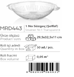 MERDEN BELLA 1 NO SÜZGEÇ