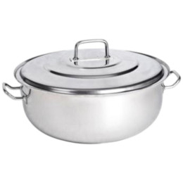 HİLALCIOĞLU 30 CM 304 ÇELİK TENCERE