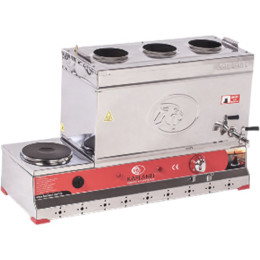 KAPLANLI 55 LİK ÇAY KAZANI PLEYTLİ