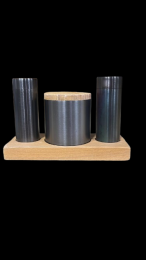 FÜNKE 3 LÜ BORU SET ANTARSİT TUZ BİBER SET