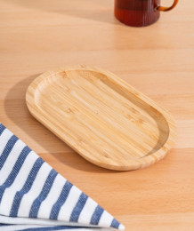 ACAR ACR 040 OVAL BAMBU SUNUM TABAĞI