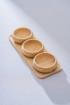 ACAR ACR-572/24 BAMBU SUNUM KASE TEPSİLİ