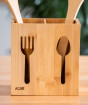 ACAR ACR-273/12 BAMBU ÇATAL KAŞIK KUTUSU